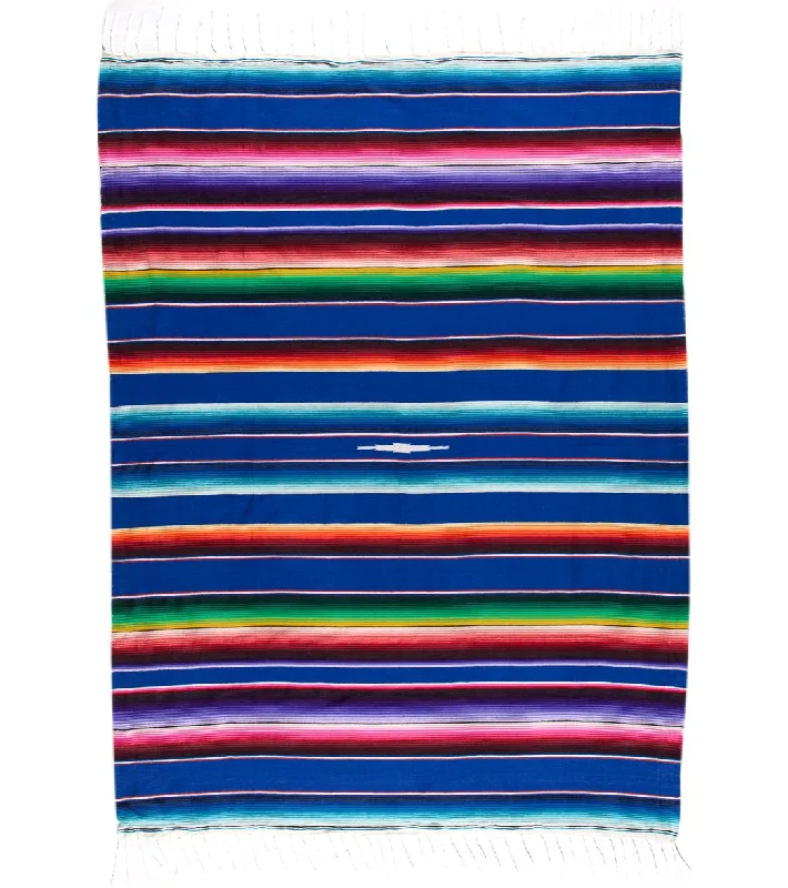 Native Yoga Large Mexican Serape Blanket