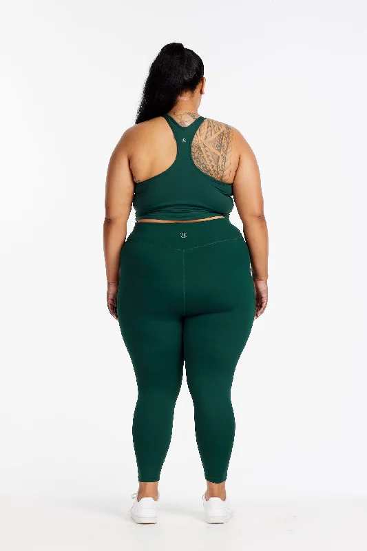 HYBRID 7/8 LEGGINGS PINE