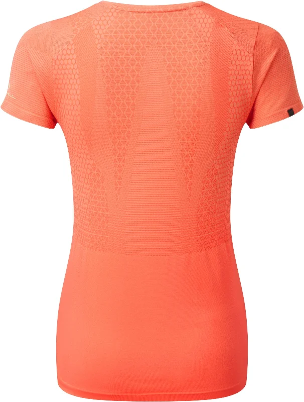 Ronhill Tech Marathon Short Sleeve Womens Running Top - Orange